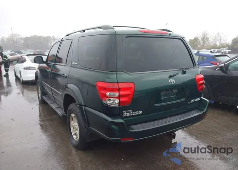 2002 Toyota Sequoia Limited V8 z USA, uszkodzony, nr VIN 5TDBT48A62S063947